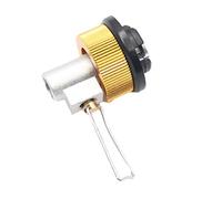 UPKOCH Adattatore Portatile per Rifornimento Bombola Gas Esterno in Inossidabile Connettore Serbatoio per BBQ e Picnic Design Monopezzo Antiperdita Facile da Usare e Installare