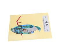 UPKOCH Adesivi Per Paletta Chitarra Forma Animali Decalcomanie in Pvc Impermeabili Per Tastiere Chitarra e Basso Decorazioni Fai Da Te Per Strumenti Musicali