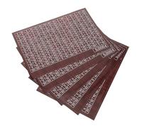 UPKOCH Adesivi Tracker Di Risparmio Per Barattoli Salva Soldi Fai Da Te, Set Da 50 Pezzi Autoadesivi Marrone Chiaro Per Monitoraggio Sfide Di Risparmio e Budget Domestico