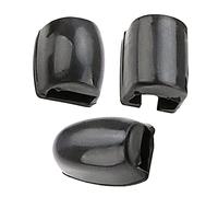 UPKOCH Alzate Laterali per Sassofono Set da 3 in Silicone Nero, Accessori per Tastiera Laterale Strumenti Musicali, Protezione Dita e Strumento per Musicisti Principianti