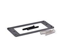 UPKOCH Anelli Di Montaggio Per Pickup Humbucker in Metallo Nero, Telaio Mini Per Chitarra Base Piatta e Foro Interno 68,8x29 Mm, Supporto Resistente Per Coperture Pickup Humbucker