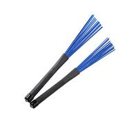 UPKOCH Bacchette Batteria Manico Telescopico in Nylon Blu Per Jazz e Rock Una Coppia Adatte Batteristi