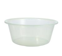 UPKOCH Bacinella Lavaggio Trasparente in Plastica per Design Salvaspazio e Sicuro Vaschetta Lavapiedi e Viso Elegante e Resistente per Bagno e Cucina