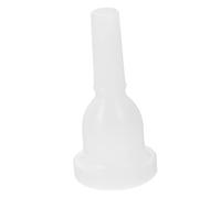 UPKOCH bocchino per trombone Musicale strumento bocca aria Case di bocchetto di trombone accessori per trombone bocchino di plastica per trombone sostituzione del bocchino AbS bianca