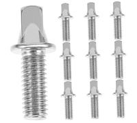 UPKOCH Bulloni per Chiave Tamburo M6x15mm 10 Pezzi in Ferro Placcato Accessori per Hardware Batteria Kit Riparazione Viti per Albero Pedale Strumenti Percussione