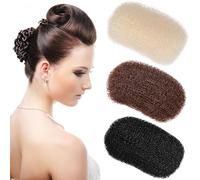 UPKOCH Bump Up Clips per Chioma 3 Pezzi in Filo di Nylon e Acciaio Manganese, Accessori per Donne per Creare Volume e Nascondere Chioma Sottili in Contesti Lavorativi