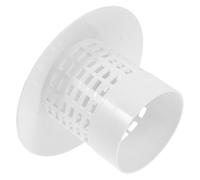 UPKOCH Cappuccio per Comignolo in Pvc Bianco, Tappo Antipioggia Resistente alla Pressione, per Camini da Campeggio e Uso Esterno, Protezione Contro Pioggia e Vento