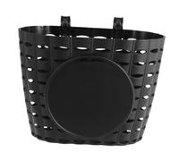 UPKOCH Cestino per Bicicletta per Bambine Nero con Cinghie Contenitore Anteriore per Bici Accessorio per Ciclismo all'Aperto con Grande capacità di Stoccaggio per Effetti Personali