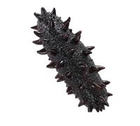 UPKOCH Cetriolo di mare artificiale decora adornare cognitivo della lumaca di mare giocattoli educativi scientifici falso cetriolo di mare alimentare pvc Marrone scuro