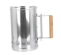 UPKOCH Ciminiera per Carbonella con Aperture Multiple Accenditore Rapido per Barbecue da Esterno Facile da Usare per e Grigliate con Efficienza Accensione