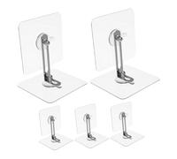 UPKOCH Cinghie Di Sicurezza Per Mobili Antiribaltamento, Kit Ancoraggio a Parete Trasparente Senza Foratura, Protezione Ragazzo Ragazza Per Librerie, Armadi e Cassettiere, Set 5 Pezzi