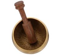 UPKOCH Ciotola 1 Set Di Ciotole Tibetane in Rame Con Asta Per Meditazione E Suono Per S