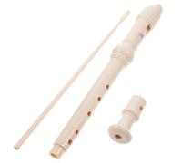 UPKOCH Clarinetto Sei in Abs Per Ragazzo Ragazza Ragazza Strumento Giocattolo Portatile Facile Da Suonare Bastoncino Per Pulizia Adatto Come Regalo Educativo