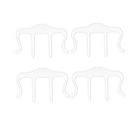 UPKOCH Clip Per Bozze Di Discorso Clip Per Ricette Fissaggio 4 Pezzi Versatile E Resistente