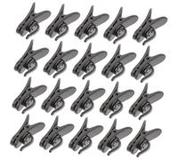 UPKOCH Clip Per Microfono Da in Plastica Resistente, Set 20 Pezzi Supporto Fermacavo, Adatte Per Conferenze, Discorsi e Spettacoli Dal