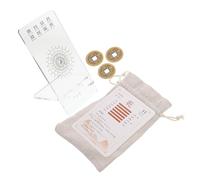 UPKOCH Completo Carte I Ching Esagrammi per Divinazione e Collezione Guida Inclusa Design Culturale Regalo per Principianti e Appassionati