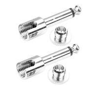 UPKOCH Connettori Per Pedali Effetto Chitarra Argento Cavi Patch Per Chitarra Adattatore Accoppiatore Per Pedali Connettore Da 6 35 Mm