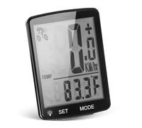 UPKOCH Contachilometri Wireless per Bici con Display LCD Odometrò Multifunzionale Resistente Design e Facile Installazione Fili