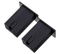 UPKOCH Contenitore Per Batteria Da 9v Per Pickup Chitarra e Basso Attivi, Scatola Porta Batterie 2 Pezzi Nera, Accessorio Compatto e Leggero Per Uso Domestico e Spettacoli