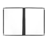 UPKOCH Copertina Trasparente in Pvc per Quadernone Menù, Portamenu Stabile e Creativo, per Conservare Ricette in Cucina