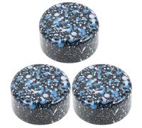 UPKOCH Copri Pedali per Effetti Chitarra 3 Pezzi Blu Antiscivolo in Plastica, Tappo per Interruttore a Pedale Stompbox Compatibile, Protezione Rapida per Performance Live e