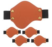 UPKOCH Copriscarpe per Cambio Moto 5 Pezzi Marrone Copertura Protettiva Leva Cambio Cuscinetti Anti-Graffio per Stivali Protezione Leggera e Flessibile per Uso Quotidiano e Viaggi