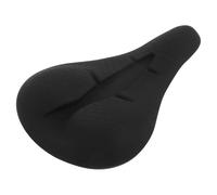 UPKOCH Coprisella Bici Imbottito in Gel 28 Cm Nero, Coprisella Comodo per Sedile Bicicletta Uomo e Donna, Cuscino Sottosella Ammortizzante per Mountain Bike e Bici da Corsa