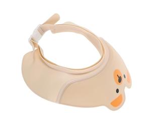 UPKOCH Cuffia Da Doccia Per Ragazzo Ragazza Piccoli Protezione Per Occhi e Orecchie Design Cartone Animato Regolabile Per Capelli Facile Da Pulire e Asciugare