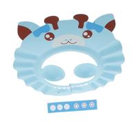 UPKOCH cuffia per shampoo cappello per lavare i per i più piccoli cuffia da bagno in silicone cuffia da doccia per bambini per lavare i cuffia lava eva Sky-blue