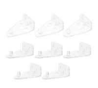 UPKOCH Curtain Roller, Venetian Blind Hook, Ganci per Fissaggio Veneziane in Plastico, Set 8 Pezzi, per Interni senza Forare, Facili da Trasportare e Conservare