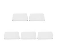 UPKOCH Custodia Compatta Per Carte D'identità In Metallo Da 5 Pezzi Custodia Per Carte D'identità Portatile Custodia Per Carte Da Gioco (Bianca)