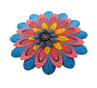 UPKOCH Decorazione appesa Muro di Fiori in Ferro battuto Margherita sospeso Rustico Fiori da Parete Decorazioni da Parete Appesi Arte da Parete in Metallo per Esterni Ferro da Stiro