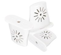 UPKOCH Deumidificatore Portatile per Ukulele 3 Pezzi in Abs Bianco Spugna Assorbente, Protegge e Prolunga la Vita dello Strumento, Adatto per Custodia e Borsa
