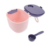 UPKOCH Dispenser Portatile Per Latte e Snack Per Alimenti Scomparti Separati Blu Per e Genitori