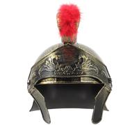 UPKOCH Elmo Storico da Cosplay in Plastica Oro per Uomini e Donne | Accessorio Vintage per Carnevale, Decorazione Fotografica, Stile Antico Realistico, Copricapo Leggero