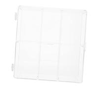 UPKOCH Esposizione per Figure Scomparti Trasparenti Organizer per Giocattoli Figures e