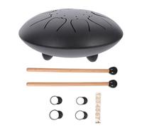UPKOCH Ethereal Drum Set - Tamburo A Lingua A 8 Toni A Forma Di Loto Corpo Del Tamburo Che Non Lascia Segni Perfetto Per Il Rilassamento E Il Benessere Mentale