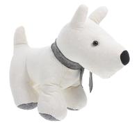 UPKOCH Fermaporta a Forma di Cagnolino, Decorativo per Interni | Riempito Sabbia Fine e Cotone Lino, Facile da Spostare, per Porte Interne e Soggiorno