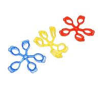 UPKOCH Finger Force Tension Exerciser Set 3 Colori per Chitarristi: Esercizio Rosso per Una Maggiore Flessibilità