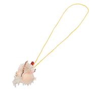 UPKOCH Fischio Di Conchiglia Festa a Tema in Spiaggia Corno Di Conchiglia Fischio a Sospensione Naturale Conchiglia Per Riempitivo Di Vasi Fischietto Di Conchiglia Plastica Beige