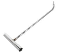UPKOCH Gancio Del Coperchio Del Tombino Gancio a Mano Ganci Di Sollevamento Per Tombini Ganci in Acciaio Inox T Gancio Acciaio Inossidabile Tondo Per Cemento Armato Copertura Fognaria