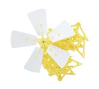 UPKOCH Giocattoli Meccanici per Vento di Costruzione Puzzle Stem Giocattolo Educativo per Sviluppo e Abilità Manuale Colore Giallo Materiale Sicuro