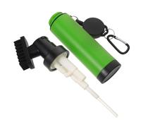 UPKOCH Golf Club Cleaning Brush with Built in Water Reservoir And Retractable Clip Nylon Bristles for Deep Groove Cleaning Leak Design for Convenient The Go Use
