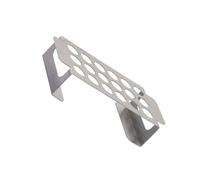 UPKOCH Graticola Barbecue in Acciaio Inox Argento, Supporto Pratico per Jalapeno e Altri Cibi, Design Delicato e Bello per Barbecue e Cucina Domestica