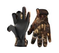 UPKOCH Guanti Neoprene Antiscivolo Camouflage per e Termici e Traspiranti Design Dita Esposte Resistenti al Vento per Attività Outdoor