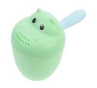 UPKOCH Hippo Shaped Bath Rinse Cup Ergonomic Handle Material Fun Design for Easy Shampoo Rinsing for Kids Bath