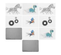 UPKOCH Kit di esperimenti di animazione per bambini da 2 set: set di esperimenti di a strisce di animazione - Lente lenticolare per l'apprendimento dell'ottica e delle illusioni