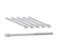 UPKOCH Kit Di Ferramenta Per Batteria 6 Tiranti Per Rullante Viti Di Tensione Per Tamburo Da 11 Cm Viti Di Montaggio Per Blocchetti Per Batteria Jazz