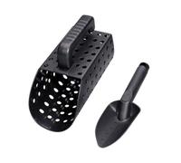 UPKOCH Kit Paletta e Pala per Sabbia per Ricerca Tesori, Strumento Metal Detector Impugnatura Antiscivolo, Resistente e Portatile per Giochi da Spiaggia e attività all’Aperto