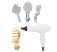 UPKOCH Kit Per Lo Styling Di Una Casa Delle Bambole in Miniatura Asciugacapelli Spazzola Pettine Specchio Set Da Gioco Per Salone Di Bellezza Per Ragazzi E Ragazze